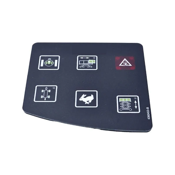 Touch Pad Overlay Decal 4360454 4360454-B for JLG Scissor Lift 1932E3 2033E3 1532E2 1932E2 2032E2 2632E2 2646E2 3246E2 1532E3