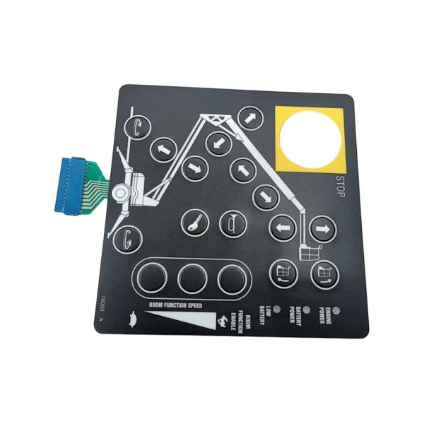 Touch Pad Overlay Decal 76093GT for Genie Towed Aerial Lift TMZ-50/30