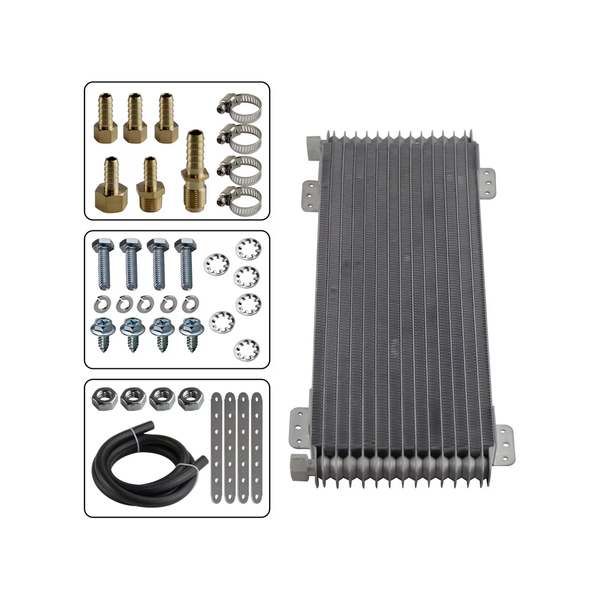 Tru-Cool Max LPD47391 OC-47391 Transmission Oil Cooler Low Pressure Drop 40000 GVW - KUDUPARTS