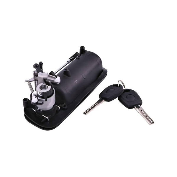 Trunk Switch Boot Tailgate Release Handle with Lock 1J6827565A 1J6827565B for Volkswagen Golf 2002-2006 - KUDUPARTS