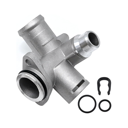 Turbo Engine Coolant Flange Water Thermostat Housing 06D121132C for Audi A4 Quattro 2005-2009 - KUDUPARTS