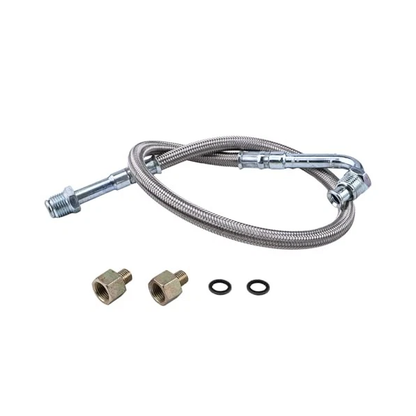 Turbo Oil Feed Line Tube and Connector 3913824 for 1989-1998 Dodge Ram 2500 Freightliner FL60