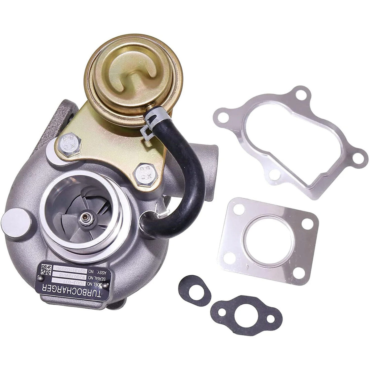 Turbo TD03 Turbocharger 49131-02080 1E198-17013 for Kubota Engine V2403 V2003 - KUDUPARTS