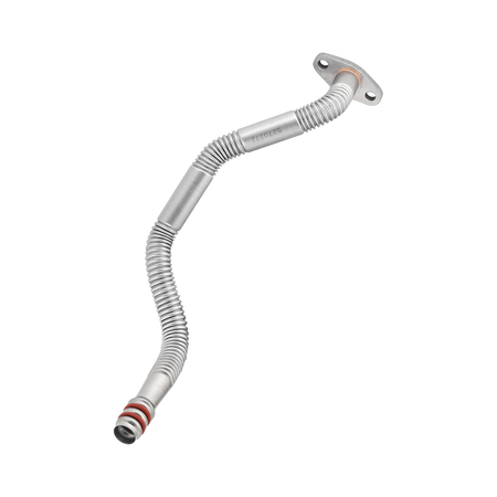 Turbocharger Oil Drain Connection 4938498 for Cummins Engine ISB4.5 QSB4.5 6B5.9 6C8.3 B3.3 - KUDUPARTS