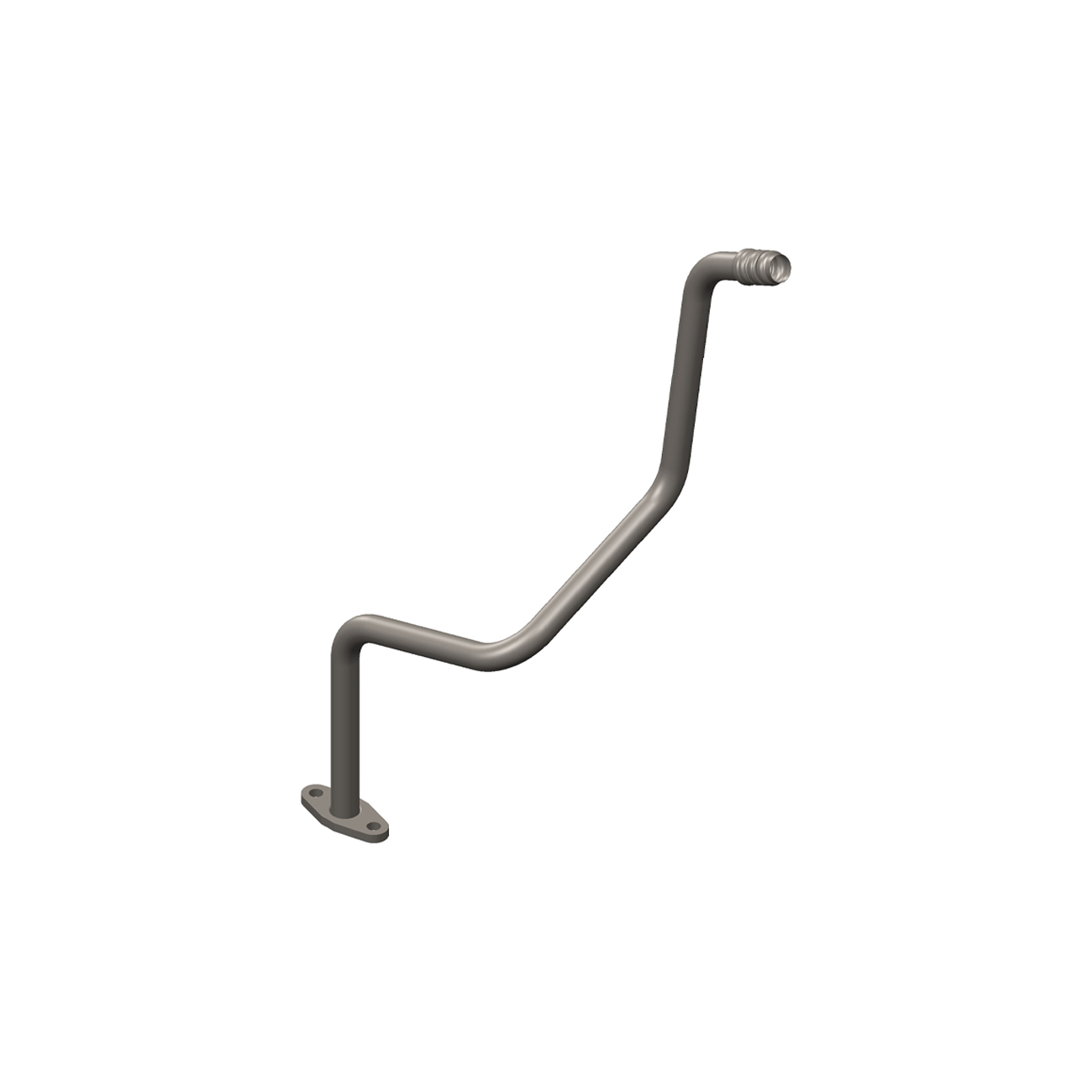 Turbocharger Oil Drain Connection Pipe 3975076 for Cummins Engine NT743 QSB6.7 QSB7 6D107