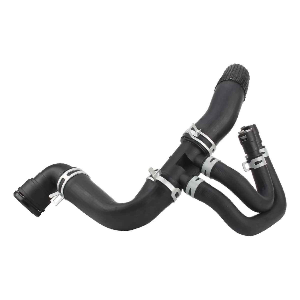 Upper Lower Radiator Hose Kit BL3Z-8286-C BL3Z-8C350-A for Ford F-150 5.0L V8 2011-2015 - KUDUPARTS