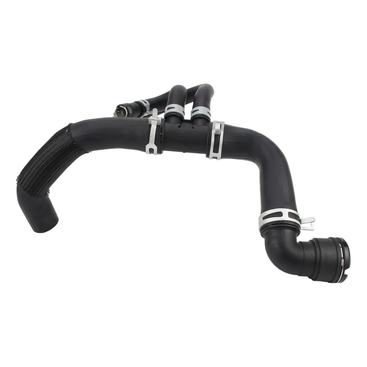 Upper Lower Radiator Hose Kit BL3Z-8286-C BL3Z-8C350-A for Ford F-150 5.0L V8 2011-2015 - KUDUPARTS