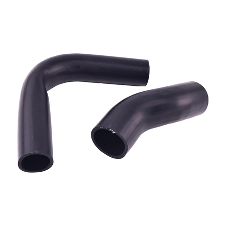 Upper Lower Radiator Hose Kit D124950 D124951 for CASE Skid Steer Loader 1840 1845C - KUDUPARTS