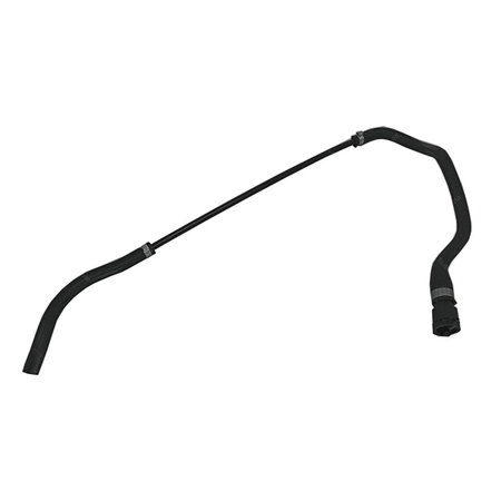 Upper Radiator Coolant Hose 17127617366 for BMW X1 X2 F39 F48 2016-2019 - KUDUPARTS