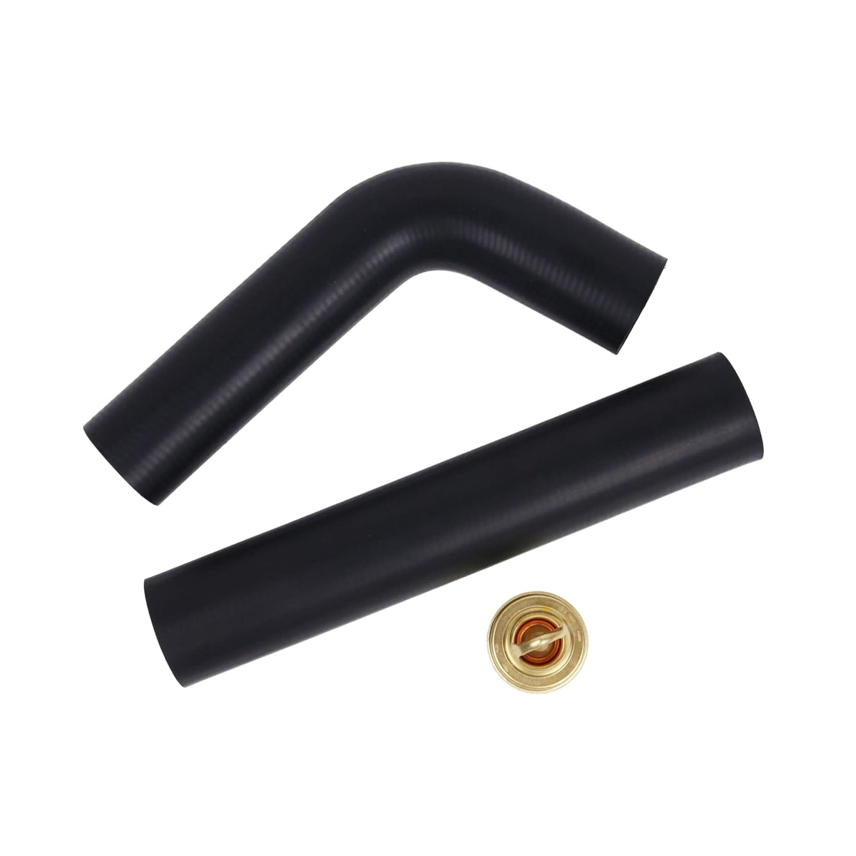 Upper & Lower Radiator Hose Thermostat Kit 2N8260 312588 B2NN8575A for Ford New Holland Tractor 9N 8N 2N - KUDUPARTS