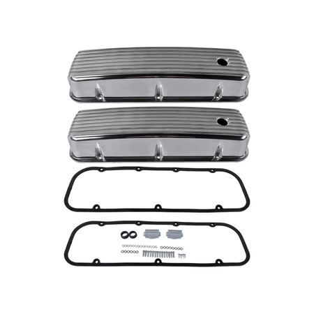 Valve Cover GH‑4412 for Big Block Chevy Engine 396 427 454 502 - KUDUPARTS