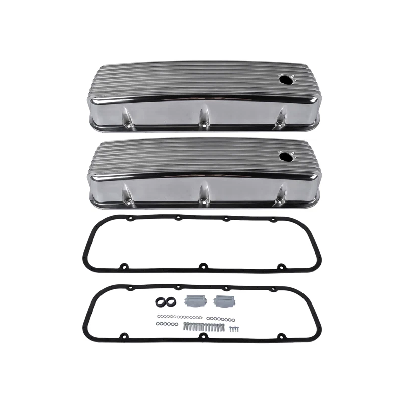Valve Cover GH‑4412 for Big Block Chevy Engine 396 427 454 502 - KUDUPARTS