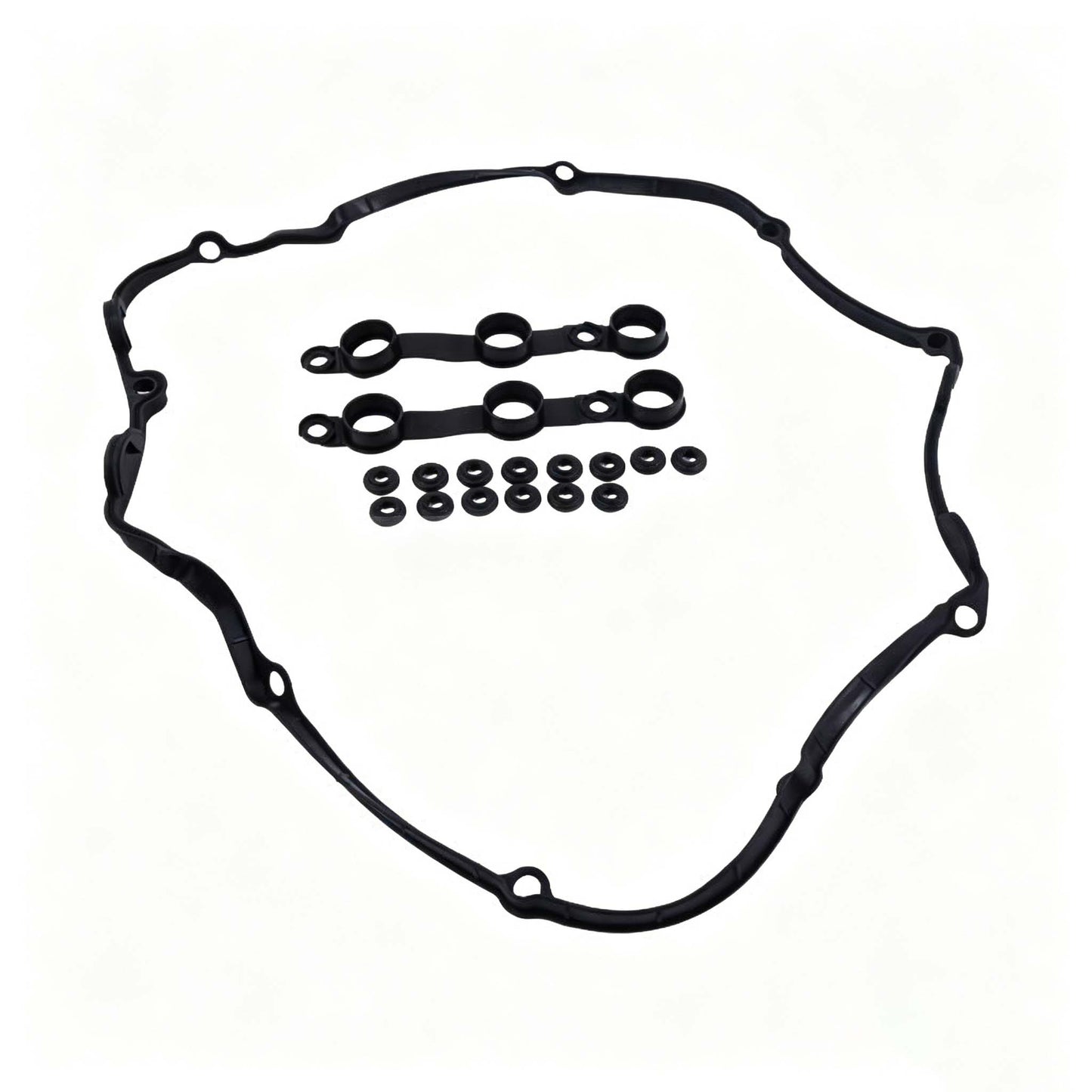 Valve Cover Gasket Set 11129070990 for BMW 325Ci 325i 325xi 330Ci 330i 330xi 525i 530i X3 X5 Z4 - KUDUPARTS
