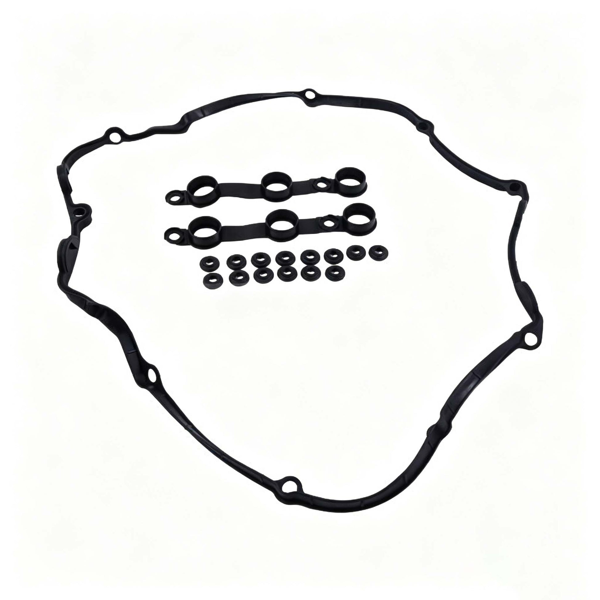 Valve Cover Gasket Set 11129070990 for BMW 325Ci 325i 325xi 330Ci 330i 330xi 525i 530i X3 X5 Z4 - KUDUPARTS