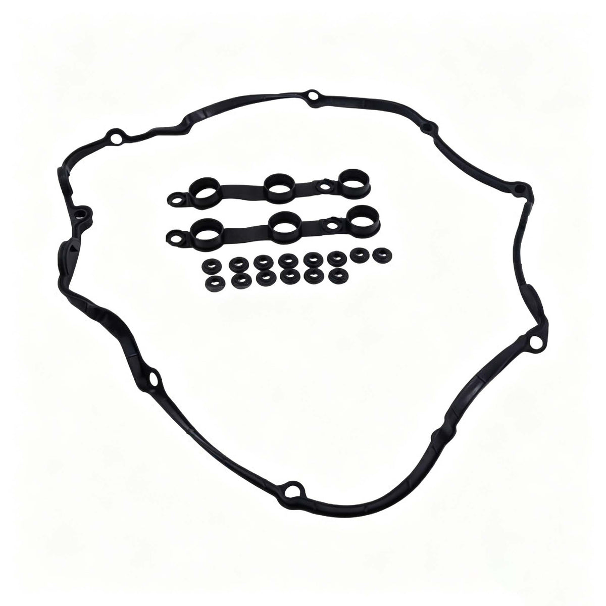 Valve Cover Gasket Set 11129070990 for BMW 325Ci 325i 325xi 330Ci 330i 330xi 525i 530i X3 X5 Z4 - KUDUPARTS