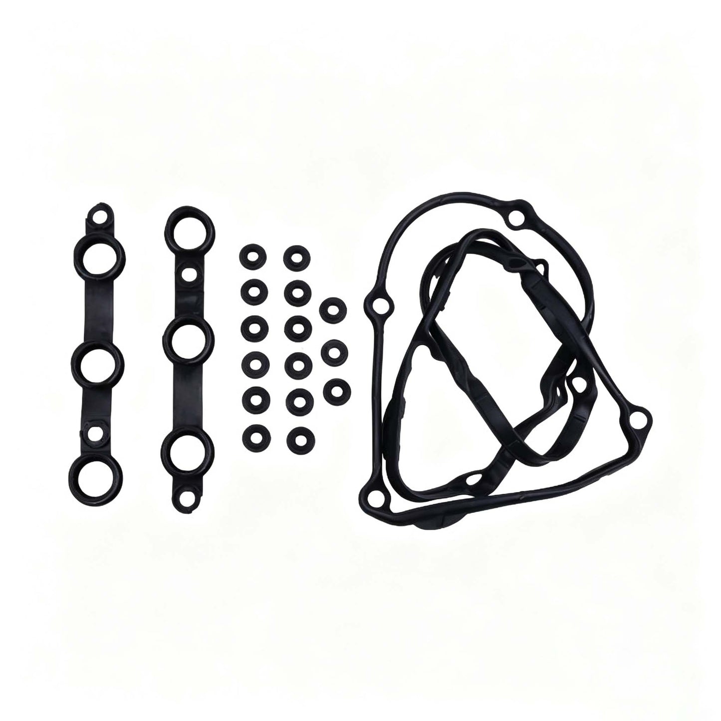 Valve Cover Gasket Set 11129070990 for BMW 325Ci 325i 325xi 330Ci 330i 330xi 525i 530i X3 X5 Z4 - KUDUPARTS