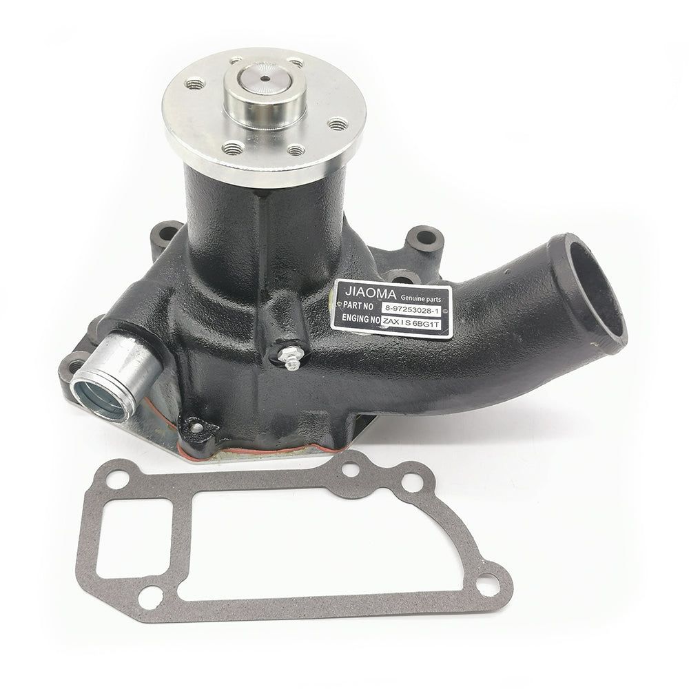 Water Pump 1-13650018-1 for Isuzu Engine 4BD1 4BG1 6BD1 6BG1 Hitachi EX100-5 EX120-5 EX135UR-5 EX135US-5 John Deere 120 Excavator