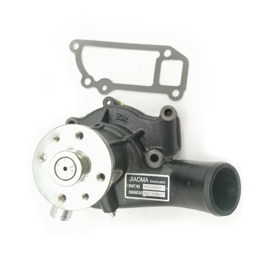 Water Pump 1-13650018-1 for Isuzu Engine 4BD1 4BG1 6BD1 6BG1 Hitachi EX100-5 EX120-5 EX135UR-5 EX135US-5 John Deere 120 Excavator