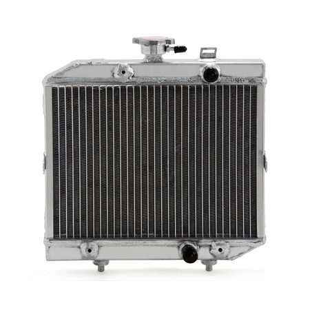 Water Tank Radiator 19010HN2505 19010HN2003 for 2001-2004 Honda ATV Foreman Rubicon 500 TRX500FA - KUDUPARTS