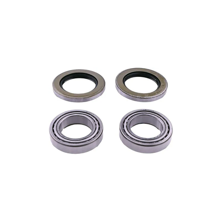 Wheel Bearing Kit 408008C91 408006C91 B93176 for CASE Skid Steer Loader 1530B 1835B 1835C 1700 1830 1835 1838 1840 - KUDUPARTS