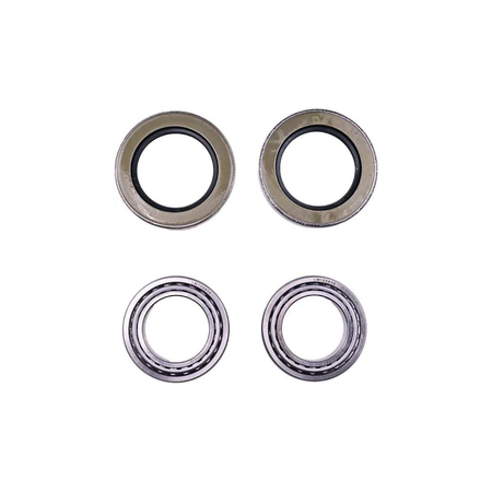 Wheel Bearing Kit 408008C91 408006C91 B93176 for CASE Skid Steer Loader 1530B 1835B 1835C 1700 1830 1835 1838 1840 - KUDUPARTS