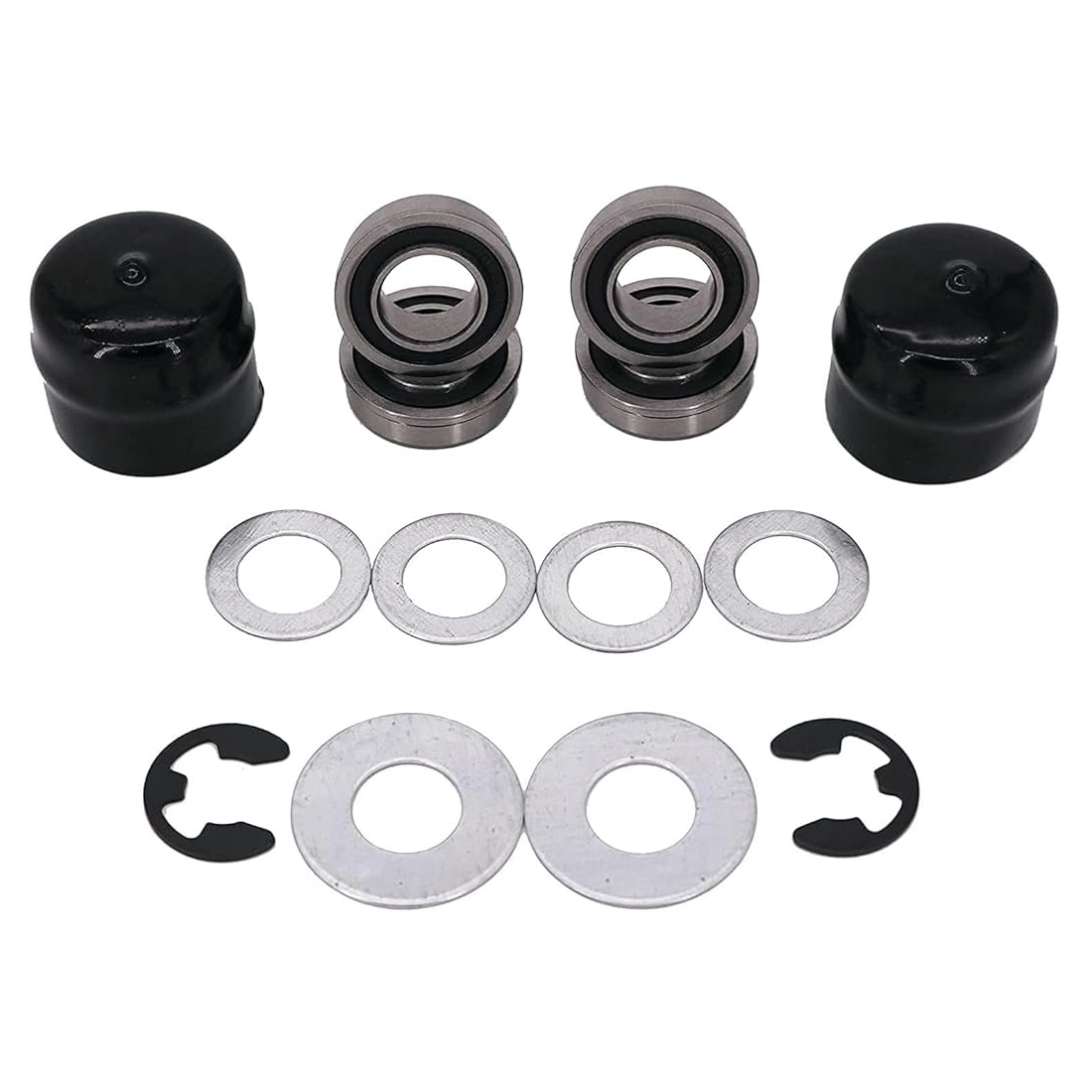 Wheel Bushing Bearing Conversion Kit for Husqvarna YTA18542 YTH22V46 YTH24V48 LGT2654 LGT2554 YTH2548 - KUDUPARTS