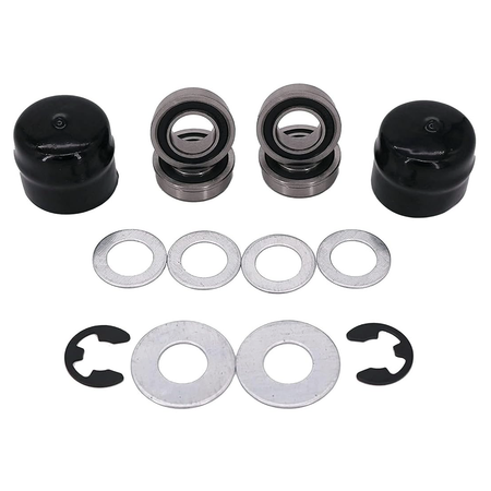 Wheel Bushing Bearing Conversion Kit for Husqvarna YTA18542 YTH22V46 YTH24V48 LGT2654 LGT2554 YTH2548 - KUDUPARTS
