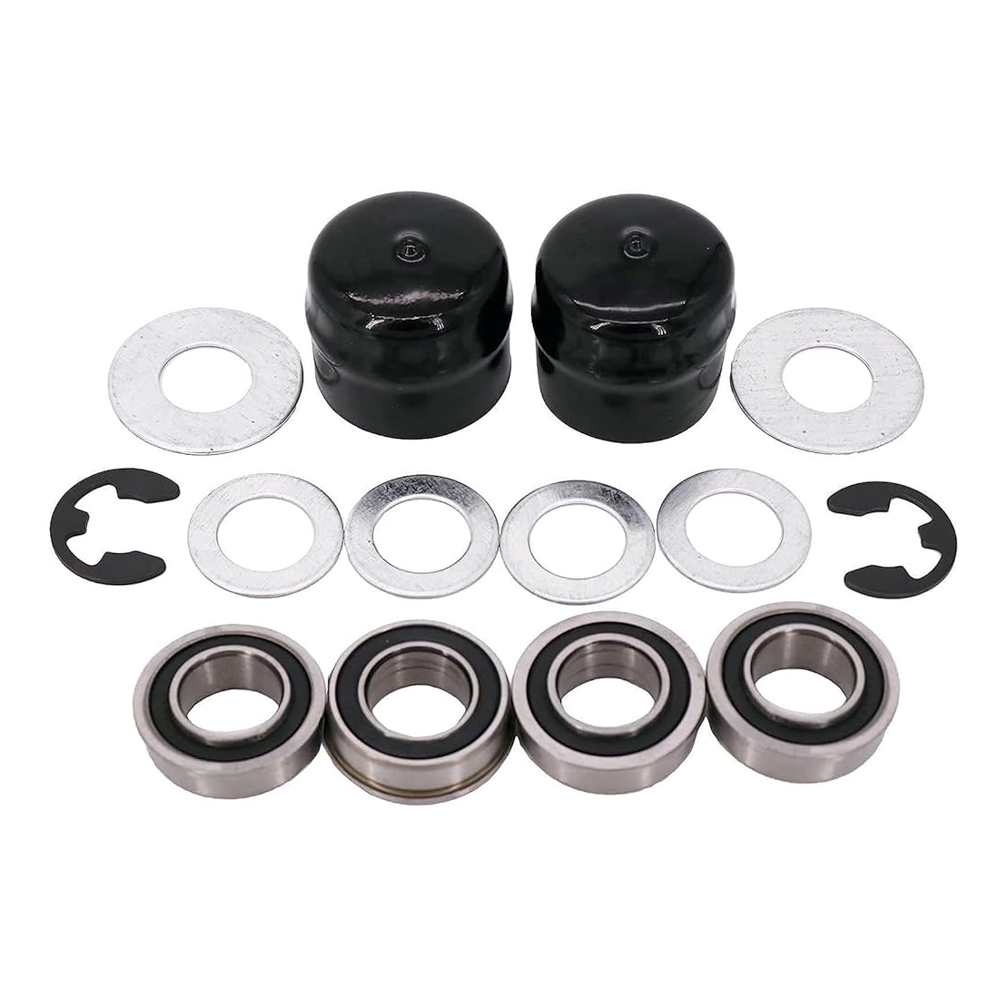 Wheel Bushing Bearing Conversion Kit for Husqvarna YTA18542 YTH22V46 YTH24V48 LGT2654 LGT2554 YTH2548 - KUDUPARTS