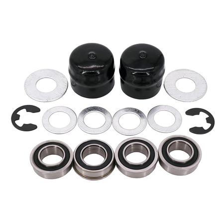 Wheel Bushing Bearing Conversion Kit for Husqvarna YTA18542 YTH22V46 YTH24V48 LGT2654 LGT2554 YTH2548 - KUDUPARTS