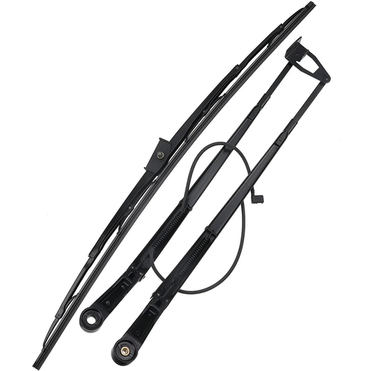 Windshield Wiper Arm & Wiper Blade Kit 7168953 7168954 for Bobcat S630 S650 S740 S750 S770 S850 - KUDUPARTS
