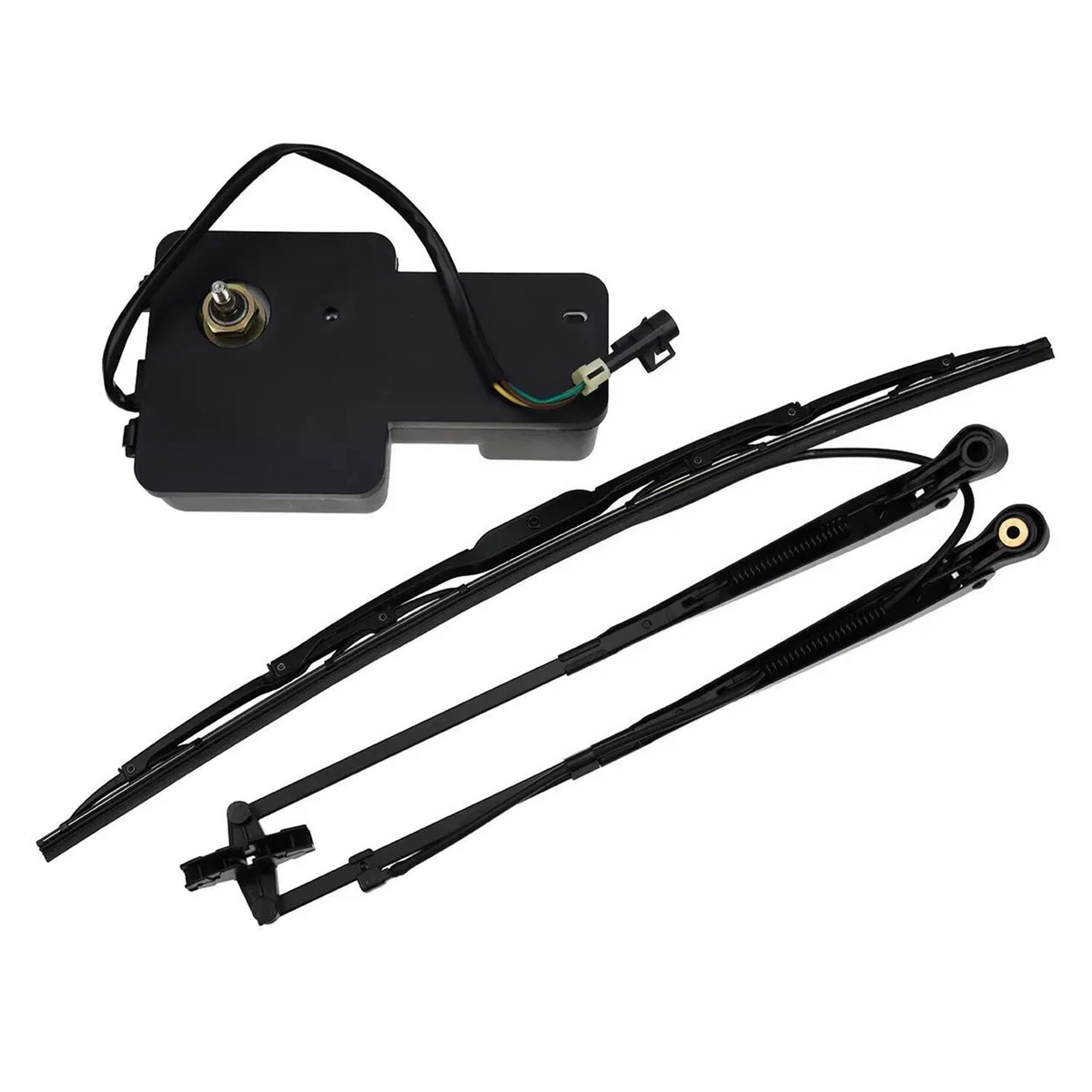 Windshield Wiper Motor Arm Blade Kit for Bobcat S150 S160 S175 S185 S205 S220 S250 - KUDUPARTS