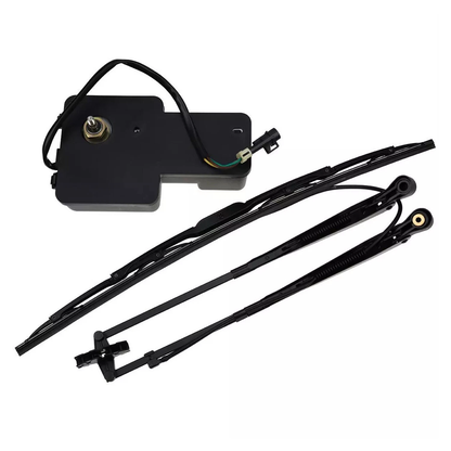 Windshield Wiper Motor Arm Blade Kit for Bobcat S150 S160 S175 S185 S205 S220 S250