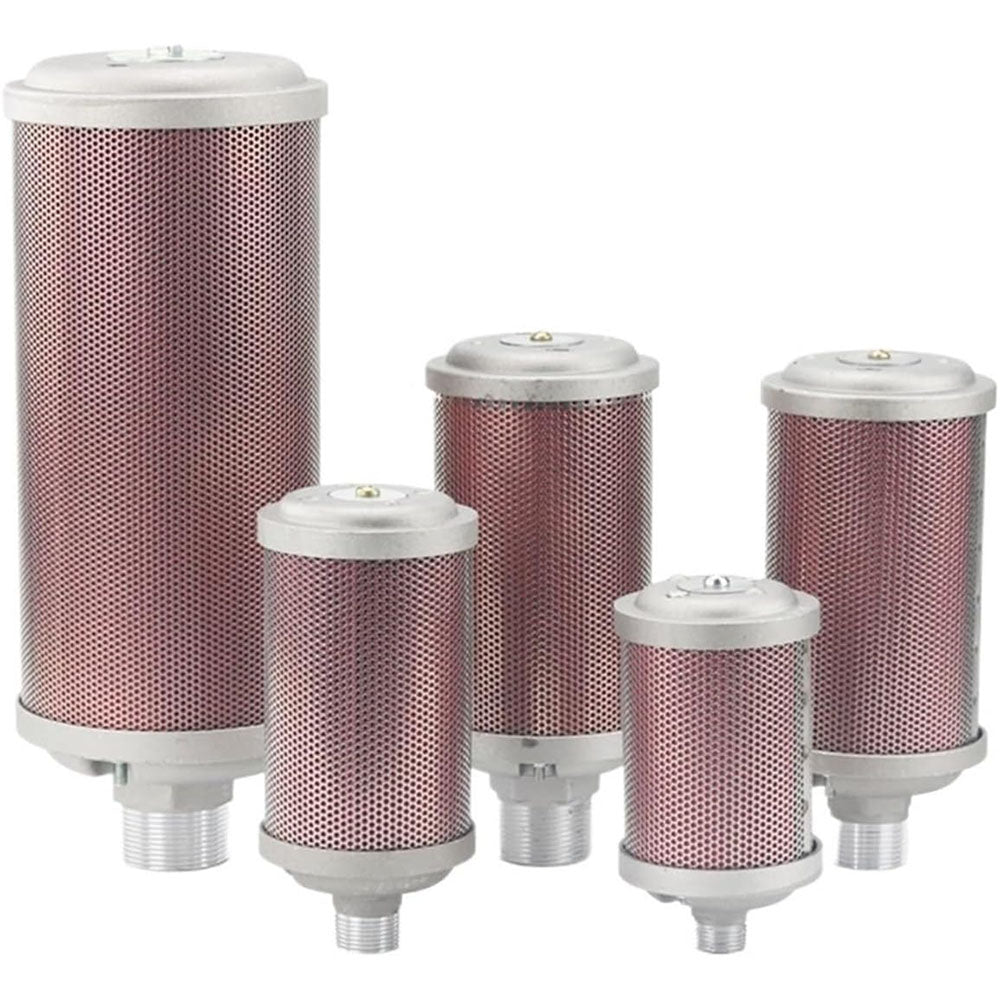 XY-05 1/2"DN15 Silencer Muffler for Desiccant Air Dryer Pneumatic Diaphragm Pump Air Compressor