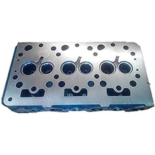 D1402 Engine Bare Cylinder Head 15521-03040 for Kubota KH-66 KH-91 KH-91H Scat Trak 1000HD Mustang 342 New Holland L454 L455 - KUDUPARTS