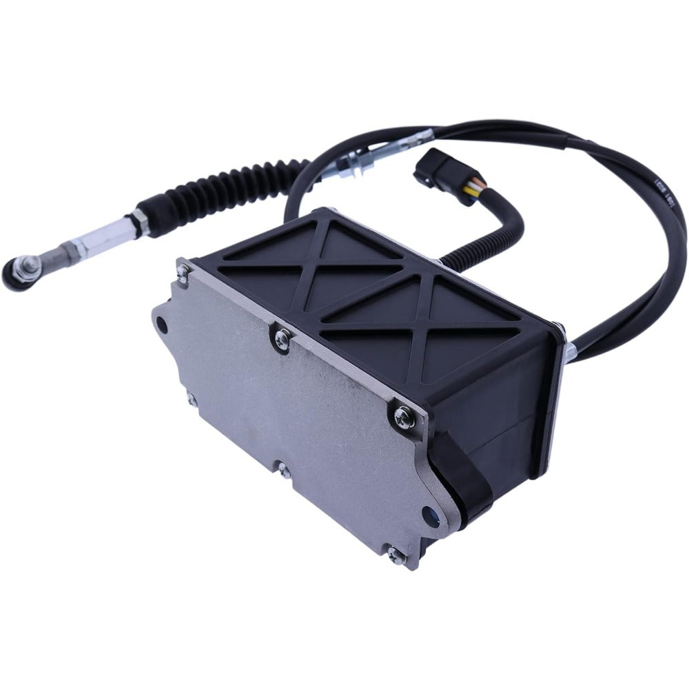 Throttle Motor Governor with Single Cable 6 Plug 247-5232 for Caterpillar CAT 325B 320B Excavator 3116 Engine - KUDUPARTS