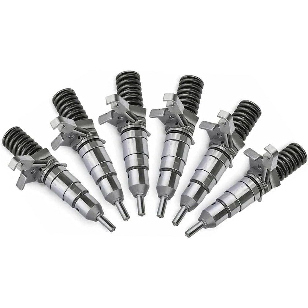 6 Pcs Fuel Injector 127-8228 20R-2057 for Caterpillar CAT Engine 3116 3406B - KUDUPARTS