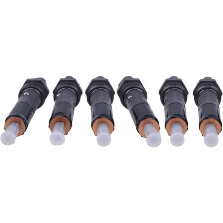 6 Pcs Fuel Injector 170-2387 216-4933 for Caterpillar CAT Engine 3056 Loader 924G 924GZ - KUDUPARTS