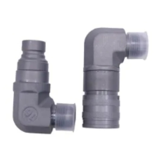 Male & Female Hydraulic Coupler Kit 7246795 7246781 for Bobcat Skid Steer Loader - KUDUPARTS
