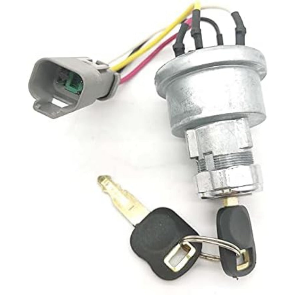 110-7887 467-8535 47031 Ignition Switch with 2 Keys for CAT Caterpillar 906H 906H2 906K 906M 415 415F2 IL 416 416F2 420 420XE D5R2 D6K D6K2 D6N 216B3 226B3 226D 226D3 232D 232D3 236B3 - KUDUPARTS