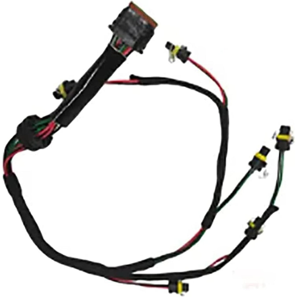 Fuel Injector Wiring Harness 520-1511 for Caterpillar CAT Engine C7 Excavator 325D 324DL 329DL - KUDUPARTS