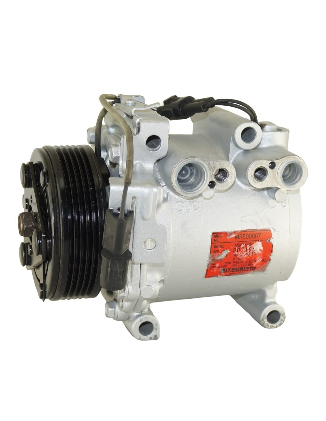 A/C Compressor AKD200A071 for Mitsubishi Vehicle 2000-2005 Colt V 2000-2003 Lancer VI 1998-2006 Spacestar - KUDUPARTS