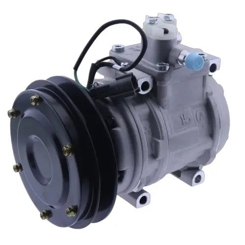 10PA15C A/C Compressor ND447200-0246 for Komatsu WA100-3 WA120-3 WA150-3 WA180-3 WA200-3 WA250-3 WA300-3 WA320-3 WA350-3 WA380-3 WA400-3 WA450-3 - KUDUPARTS