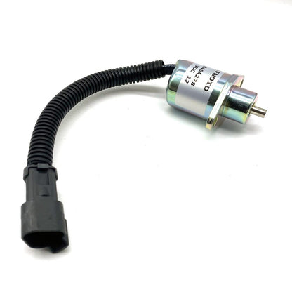 For Caterpillar CAT 232 262 252 242 906 257 277 267 287 247 12V Fuel Shutoff Solenoid 172-7209 - KUDUPARTS