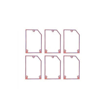 6 Pcs Rocker Lever Cover Gasket 4920076 for Cummins Engine K19 KTA19 QSK19 - KUDUPARTS