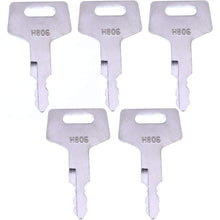 For Hitachi Takeuchi Case New Holland Gehl Heavy Equipment Ignition Key H806 - KUDUPARTS