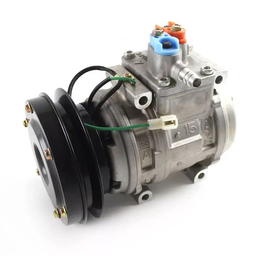 10PA15C A/C Compressor ND447200-0246 for Komatsu WA100-3 WA120-3 WA150-3 WA180-3 WA200-3 WA250-3 WA300-3 WA320-3 WA350-3 WA380-3 WA400-3 WA450-3 - KUDUPARTS