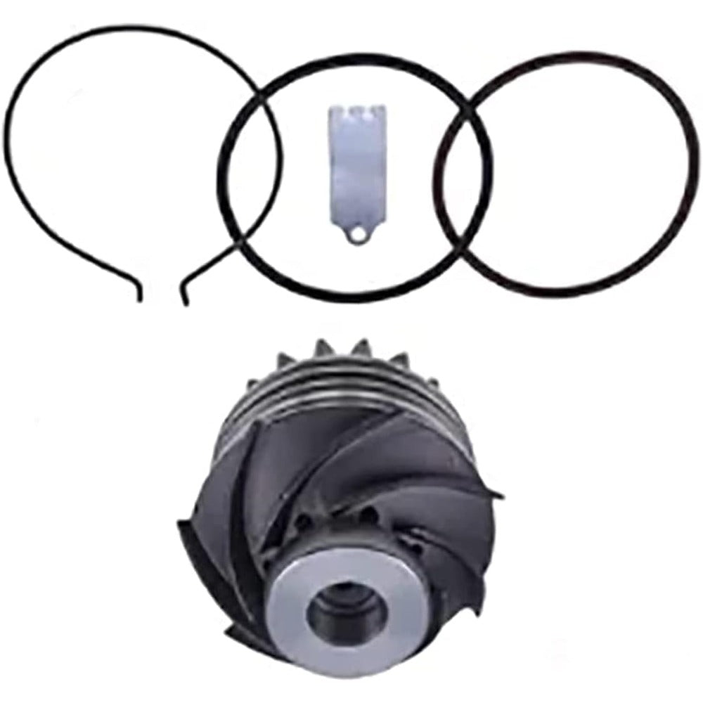 Water Pump RE57154 for Hitachi Wheel Loader LX150-5 - KUDUPARTS