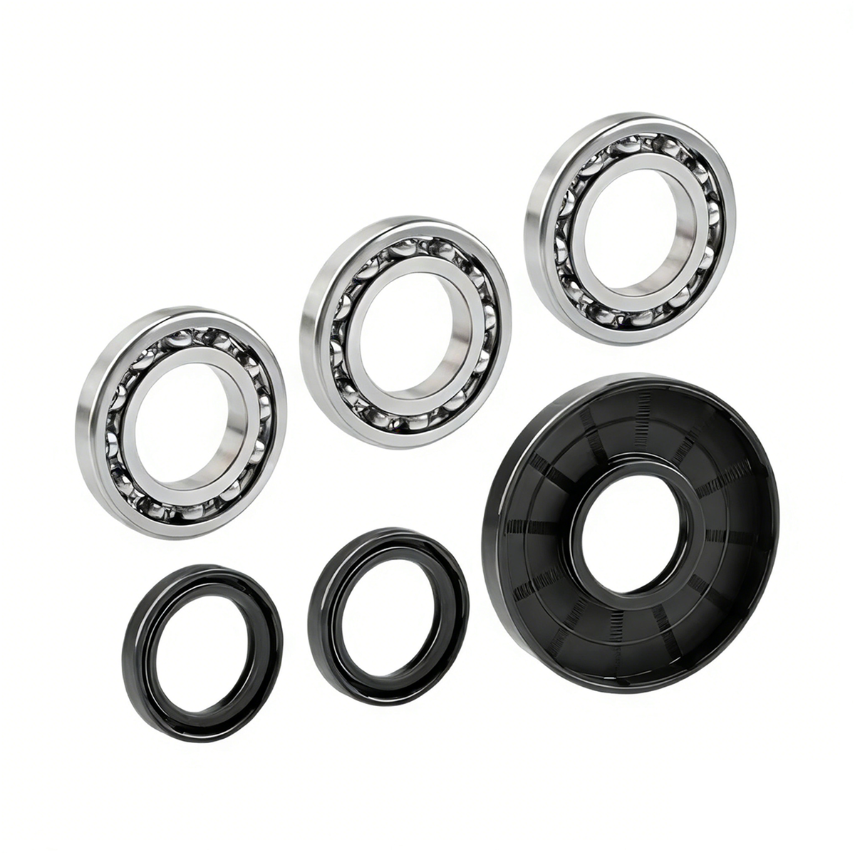Front Differential Bearing Kit 3235470 3234936 25-2105 for Polaris Sportsman 400 450 500 570 Ranger 800 2013-2023 - KUDUPARTS