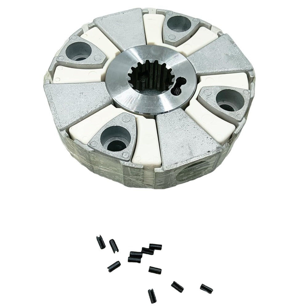 110H Coupling Assembly With Hub 4191663 for Hitachi Excavator EX300 EX300-5 EX300LC-3 EX310H-3C EX350K-5 EX370HD-5 ZX330 ZX350K - KUDUPARTS