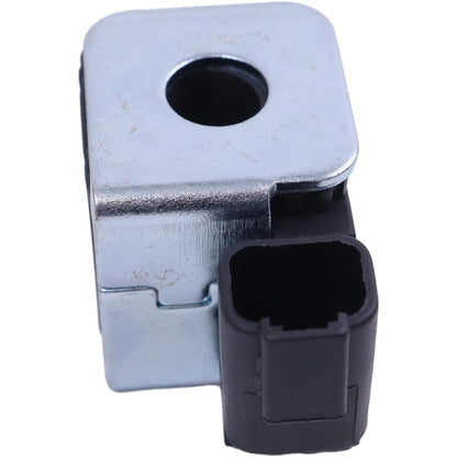 Solenoid Valve Coil AT393257 for John Deere Engine 4045 6068 6090 6135 Excavator 130G 180GLC 250G 300GLC - KUDUPARTS